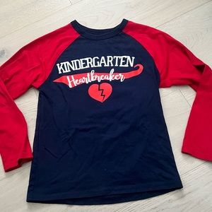 “Kindergarten heartbreaker” top